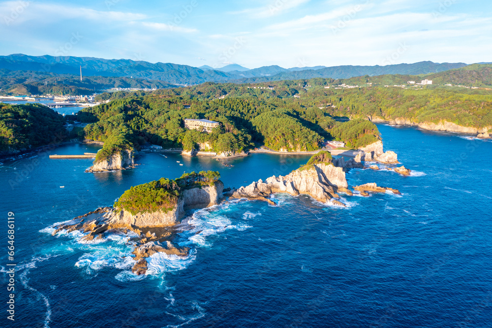 浄土ヶ浜（岩手県宮古市）