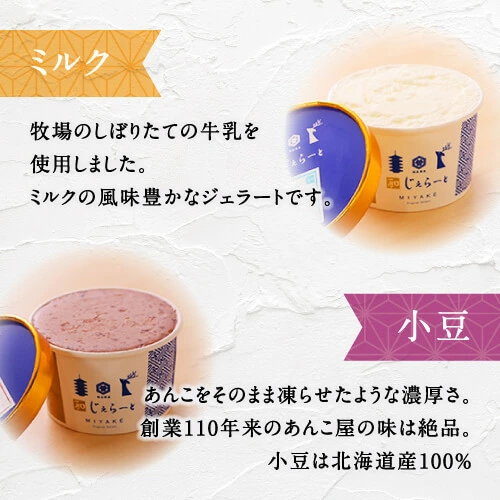 【奈良県ふるさと納税】地元食材の<みやけ 和じぇらーと>