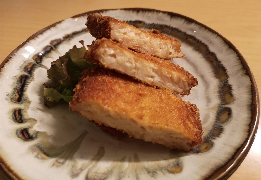 カリっと揚がったがんす