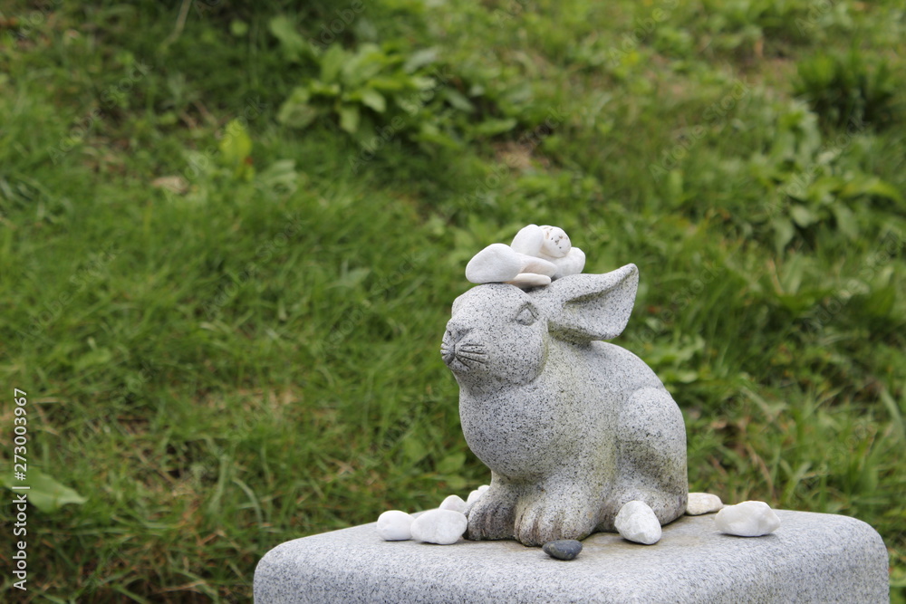 白兎神社の白兎