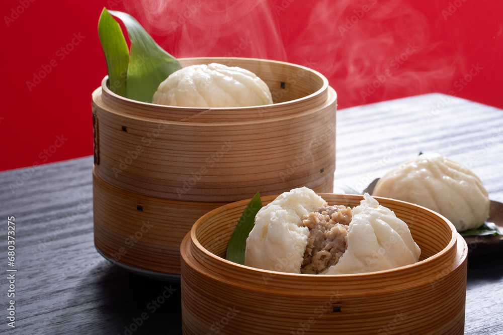 蒸し器で作るホコホコ中華まん