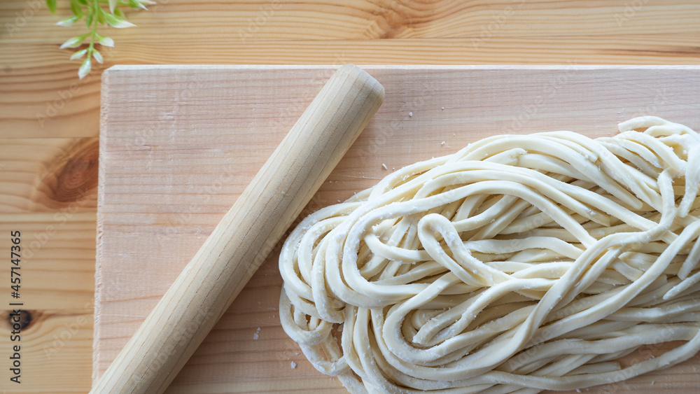 日本食のうどん。