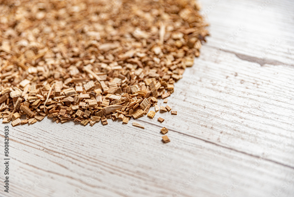 燻製用のサクラのスモークチップ