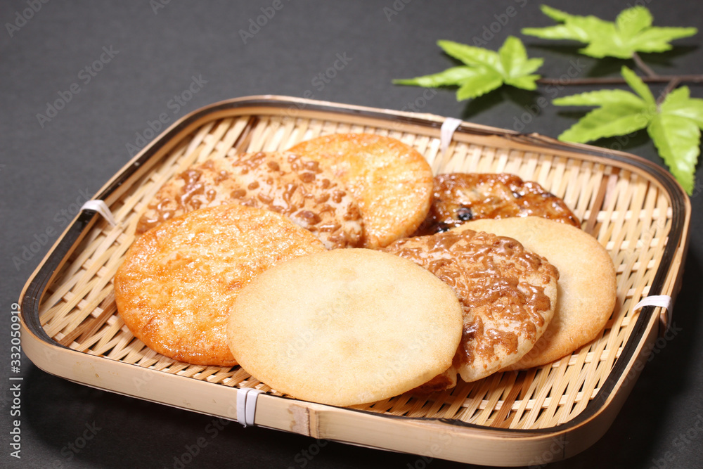 煎餅盛り合わせ