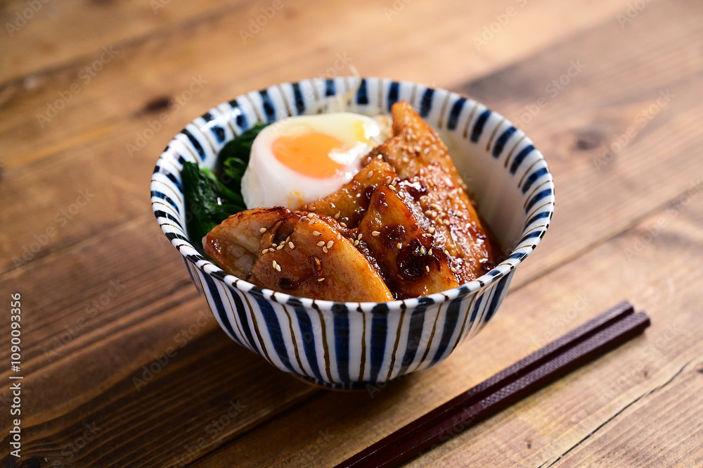 秩父では豚丼も人気。